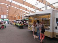 Wochenmarkt in Burghausen am Festplatz von 6:00 - 12:00 Uhr